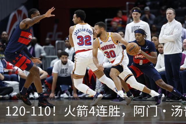120-110！火箭4连胜，阿门·汤普森“盖帽”成关键，创12年神迹